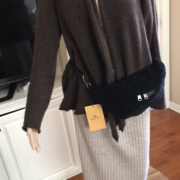 Patricia Nash Black Cantley Waist Pack Smoke - Picture 3 of 17